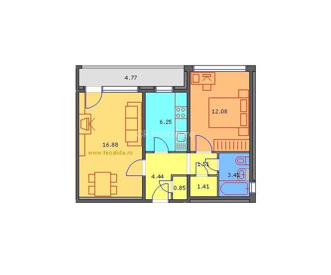Apartament 2 camere Alexandru Obregia comision 0% - 8