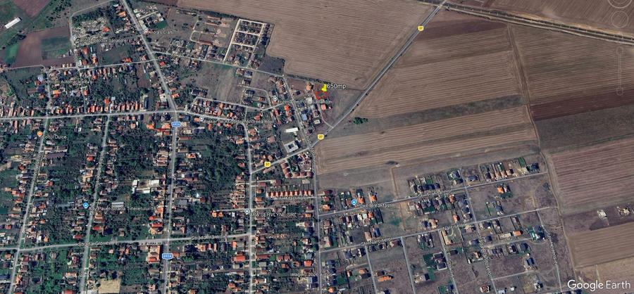 Teren intravilan Sanandrei - 650 mp.