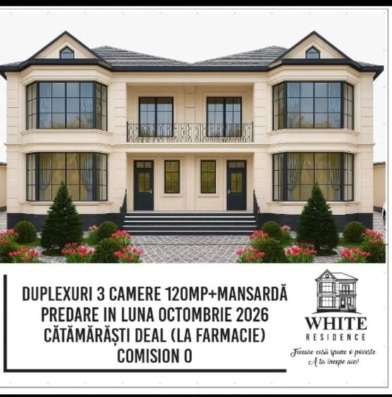 Casă P+1+M tip duplex Cătămărăști Deal