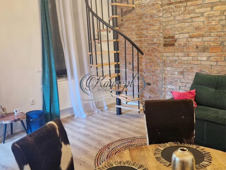 Apartament tip casa cu terasa si curte cu acces separat in Marasti - 3