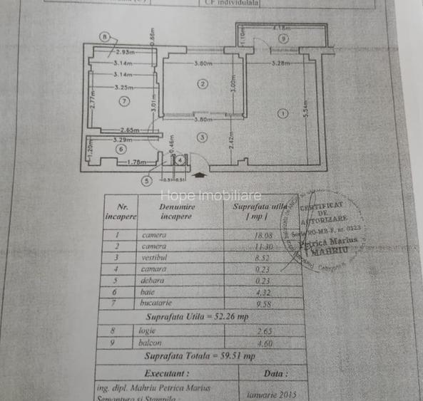 Ultracentral - Piata Romana - Apartament 2 camere decomandat