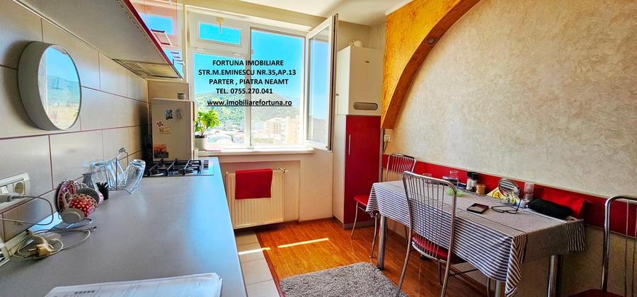 Apartament 2 camere modernizat,mansarda,etaj 10, zona Carpati-Darmanesti