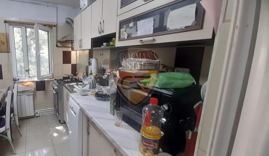4 camere Inel II, etaj 1/4, 70mp, centrala gaz, aer conditionat, 2 bai