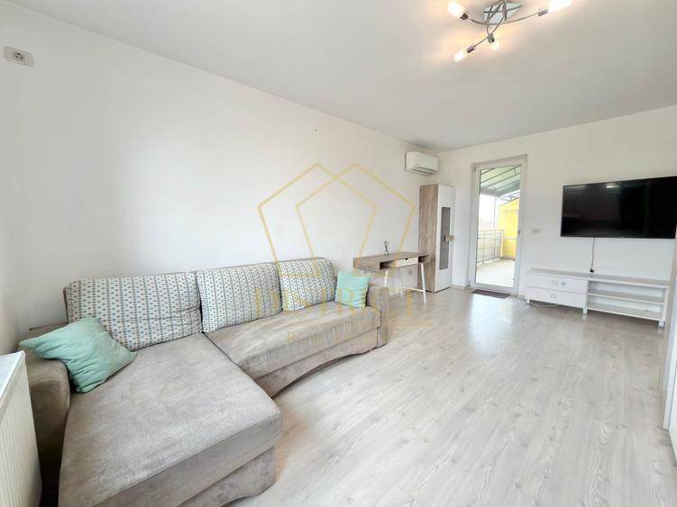 Apartament cu 2 camere mobilat, decomandat la etajul 2 in Giroc la asfalt.