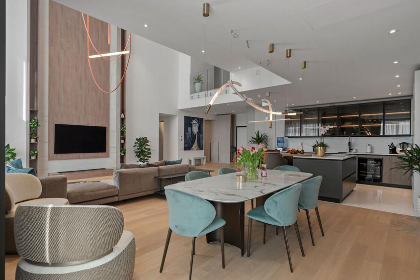 Penthouse spectaculos cu 4 dormitoare în One Verdi Park