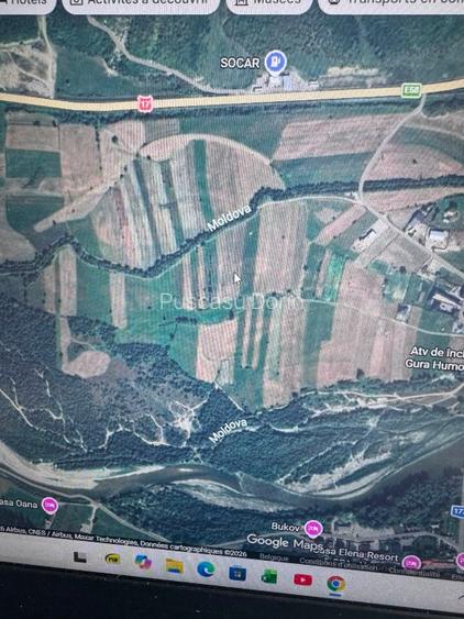 Vand teren intravilan in lunca Voronet