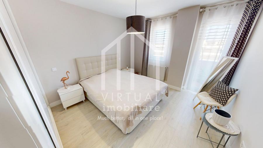 Apartament de vanzare in Sibiu, 77 mp, mobilat si utilat, cartier Alma