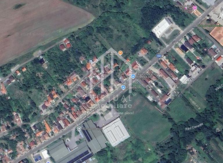 Teren de vanzare in Sibiu - 792 mp utili - INTRAVILAN - zona Cisnadie