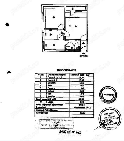 APARTAMENT 2 CAMERE DRUMUL TABEREI