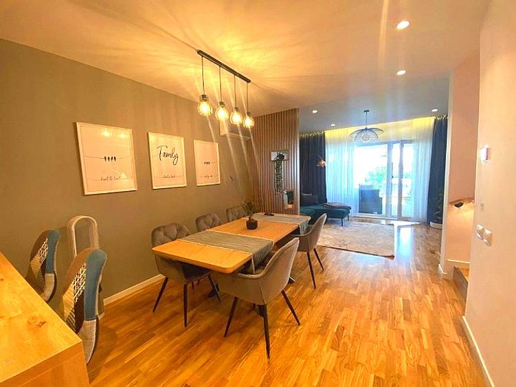 Casă Premium P+1+M | 5 camere, 4 băi | Grădină | 2 parcări | Voluntari