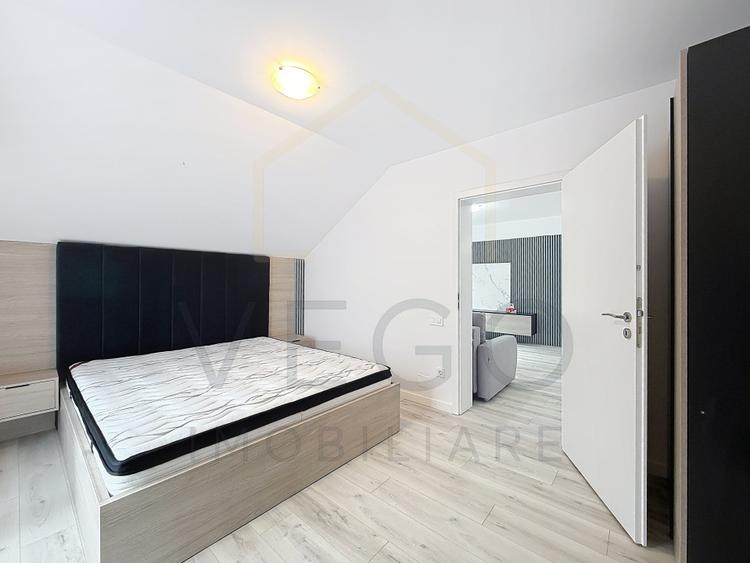 Casa noua cu 3 dormitoare + living, curte generoasa, in Gilau