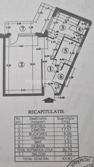 Lacul Tei - Garsoniera spatioasa , ideal investitie, bloc mixt - 14