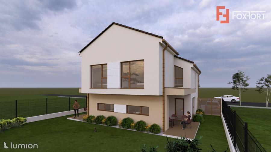 Duplex cu 4 camere de vanzare in localitatea Dumbravita