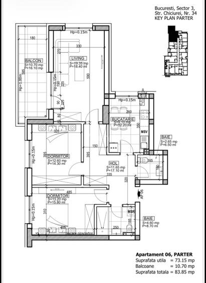 APARTAMENT 3 Camere cu GRĂDINĂ,Bloc Nou,SAVAR RESIDENCE SPLAI - 2