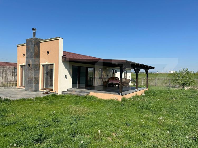 Casă modernă pe un nivel, 500 mp teren, zona Partoș - Alba Iulia
