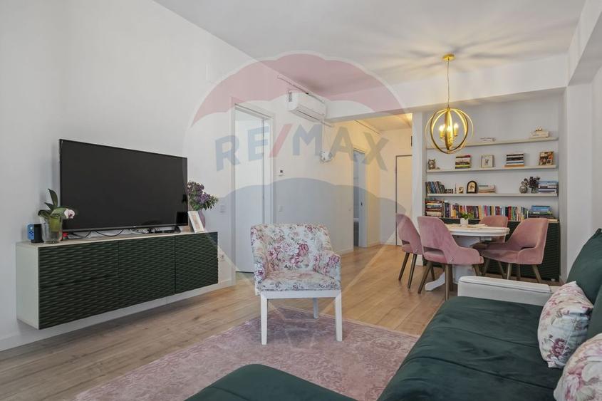 Apartament 2 camere | Baneasa-Sisesti | 64 mp | Complet Mobilat
