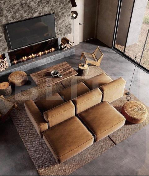 Cabana moderna, 6 camere, 400 mp, zona Muntele Rece
