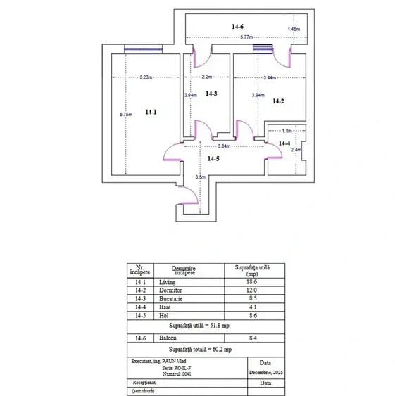 Apartament 2 Camere Decomandat mutare rapida metrou Nicolae Teclu