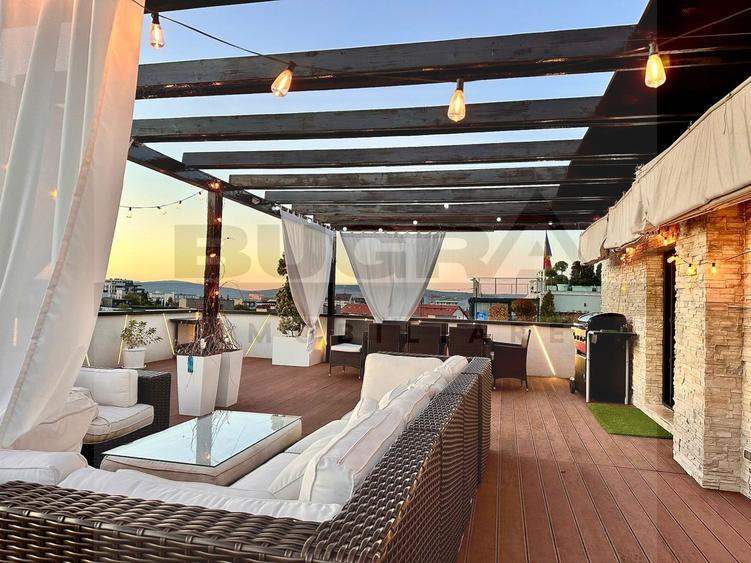 Penthouse 7 camere, 241 mp terasa, VIEW, zona Buna Ziua
