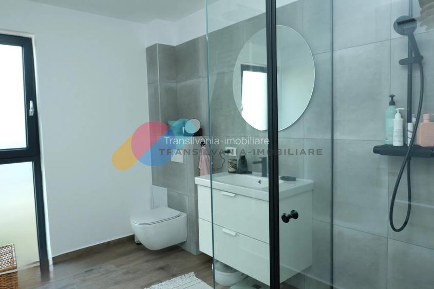 Duplex modern, 160 mp utili, mobilat, utilat-Apahida