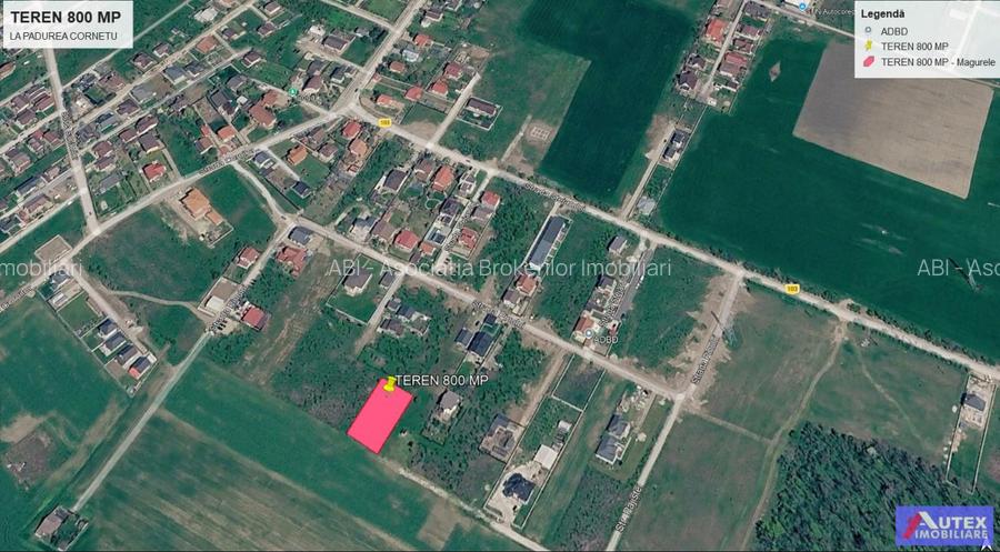 Teren Casa 800 mp in Magurele la 2 Pasi de Bucuresti - 8