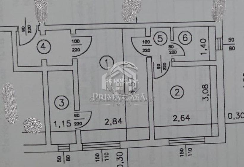 Apartament cu 2 camere zona Crang / Stadion ~ etaj 1din4 ~ confort 2 ~ - 2