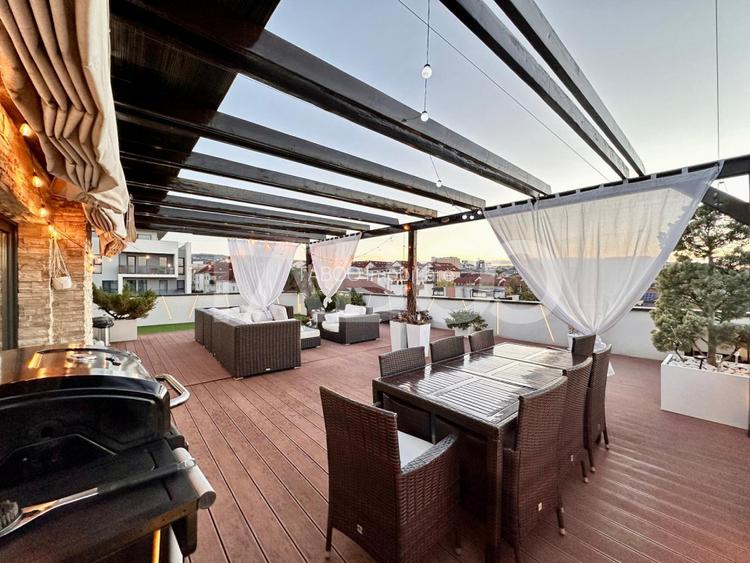 Penthouse cu 7 camere de vanzare si terasa generoasa in Buna Ziua - 26