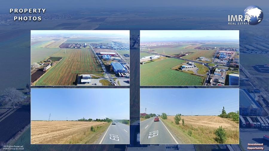1.87 HA - Teren de Vanzare - Arad N-E (P.U.Z. Retail Aprobat)