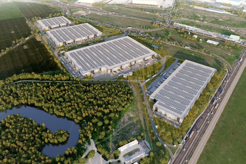 Hale de inchiriat in parcul industrial VGP Park Nord - Autostrada A3