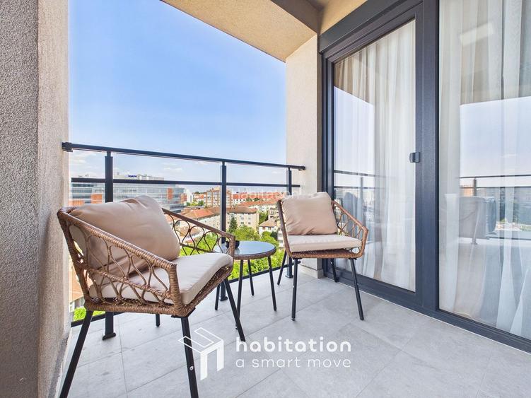 Apartament cu vedere spectaculoasă, prima închiriere,  Nord One - 30