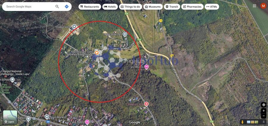Teren Copou, 1662 mp, Fundac Ursulea, plan drept - 3