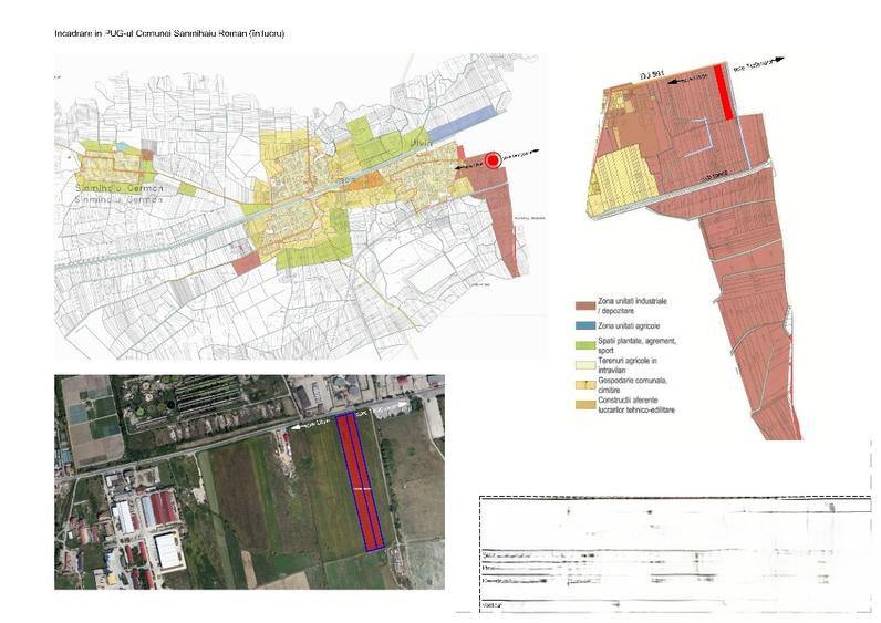 Teren  constructii cu PUZ spre aprobare  situat la Utvin, granita Timisoara - 3