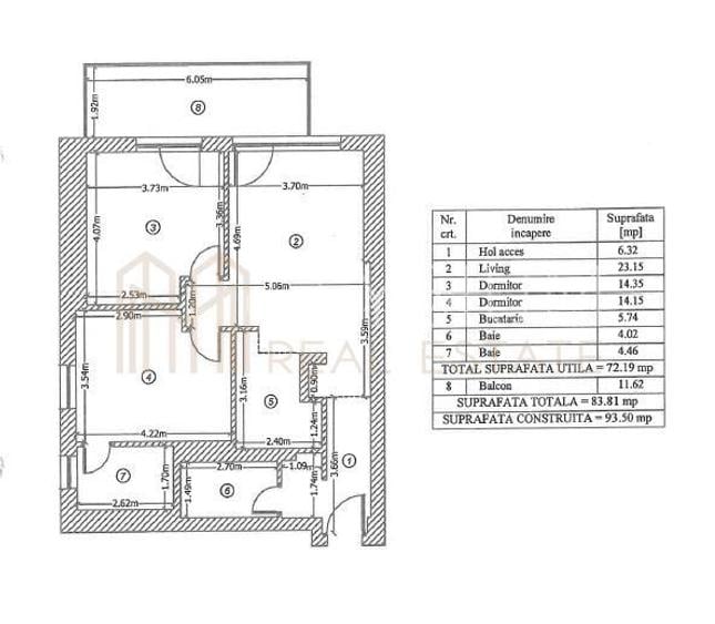 Apartament 3 camere de inchiriat One Herastrau Towers - 29