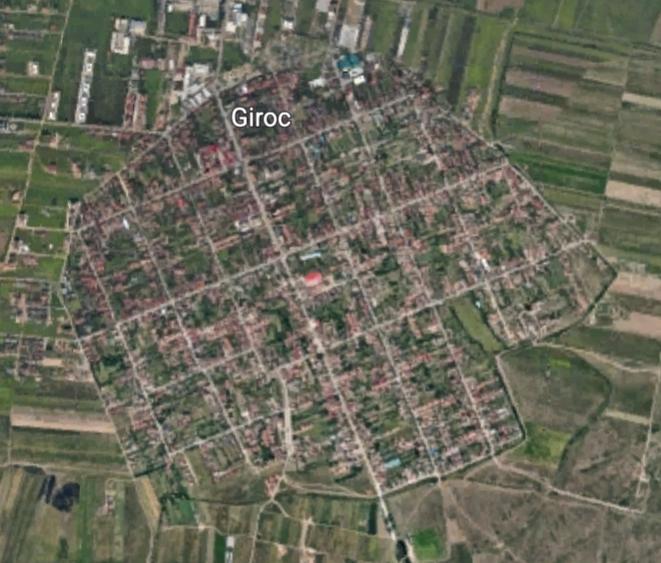 Giroc- teren extravilan- 4000 mp - front 280m- padure