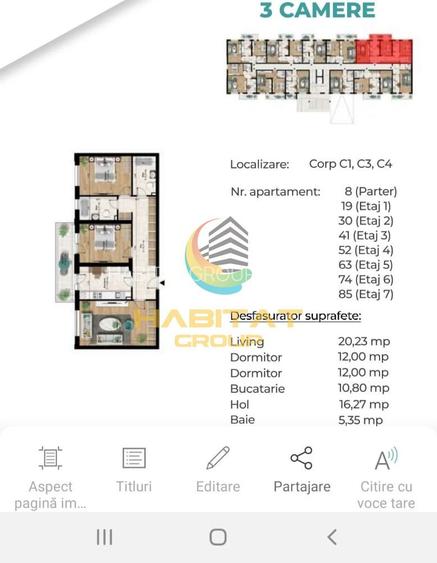 Apartament 3 camere 500 de metri Metrou Berceni! - 12