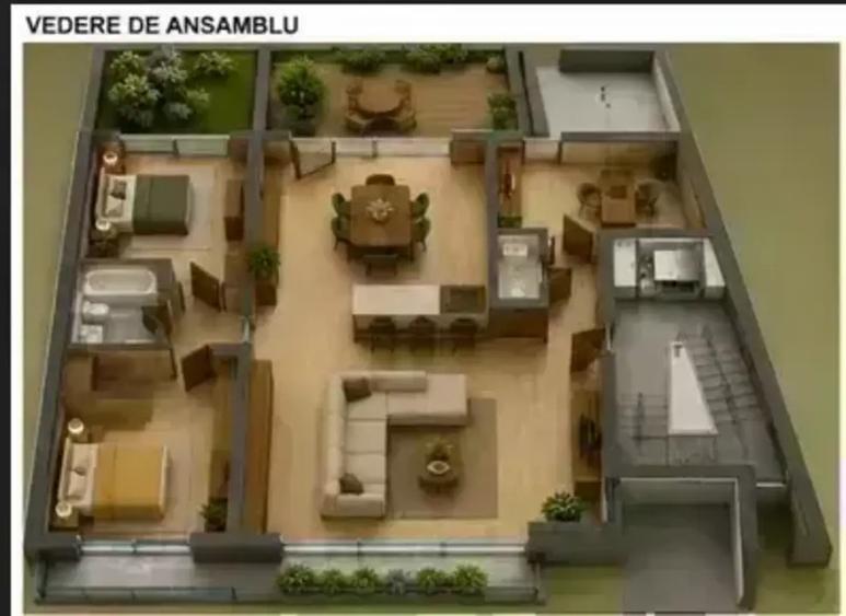 Apartament 4 camere, suc 146,52 mp, zona Dacia-Eminescu