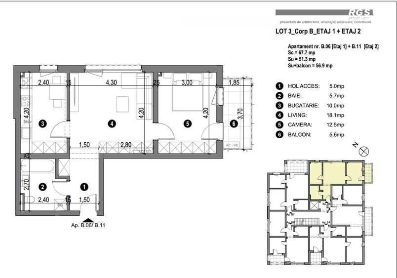 Apartamente 1-2 sau mansarda, suprafete 40-60mp, Complex rezidential Comision 0