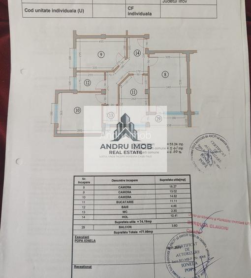 Apartament 3 camere Drumul Fermei - 12
