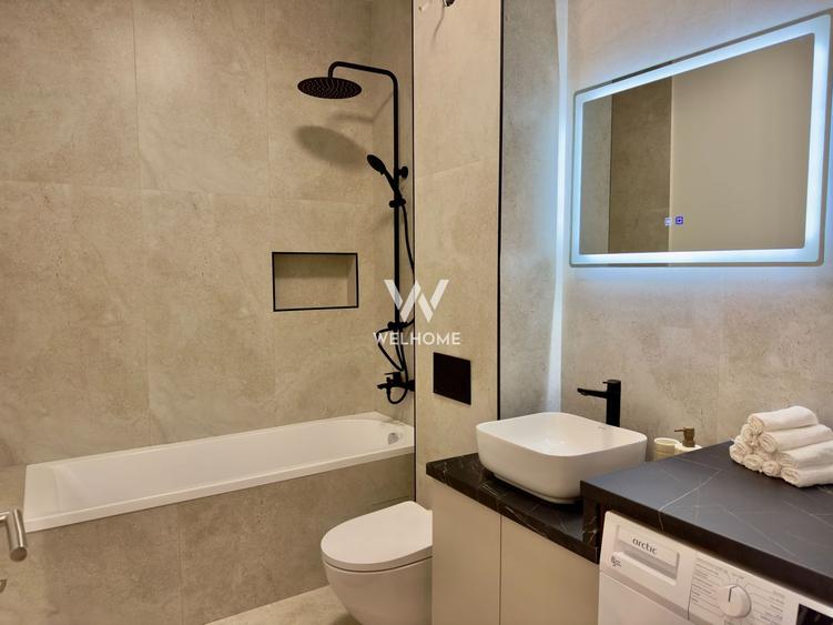 Apartament 2 camere, 51 mp utili cu balcon orientare SUD, la alb