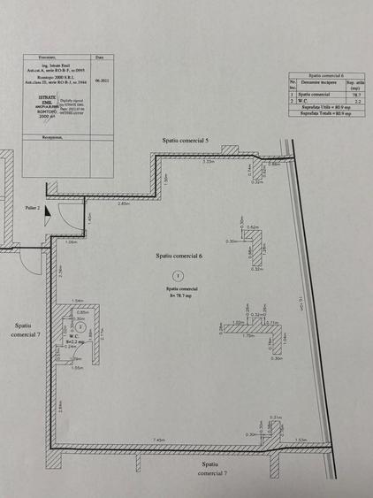 Spatiu comercial de vanzare, strada Tineretului, stradal, Militari Residence