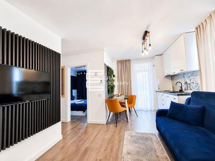 Apartament modern cu 2 unități tip studio, 2 băi și 2 terase