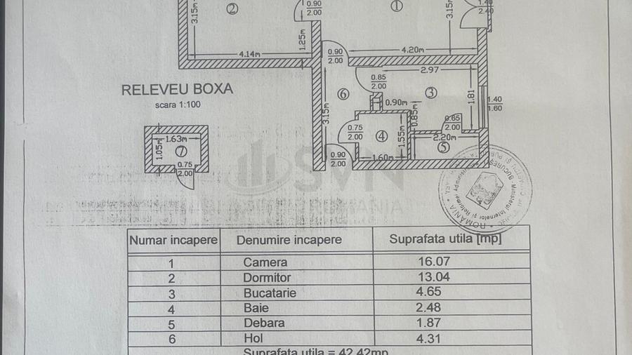 REA1029526 Apartament 2 camere I Floreasca
