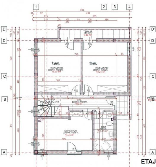 Casa individuala | 142 mp utili | 900 mp teren | Terasa | Cartier Iris