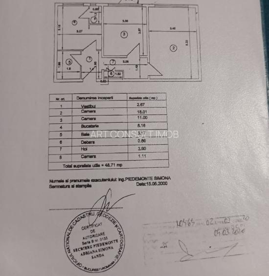 2 camere decomandat, renovat | Etaj 1/4 | Parcare inclusă | Mobilat și utilat