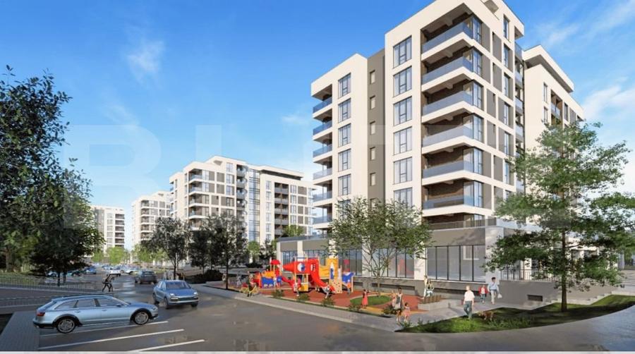 Apartament 2 camere, 53 mp, bloc nou, plata la dezvoltator!