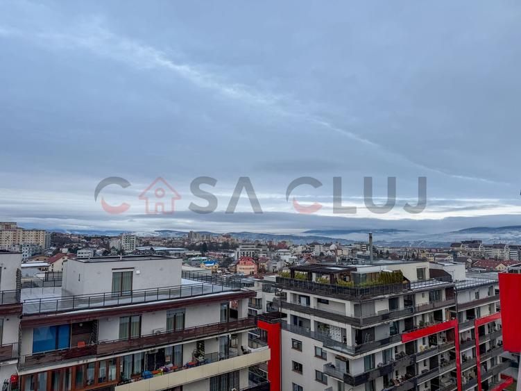 3 camere, terasa de 46 mp, vedere panoramica, Buna Ziua!