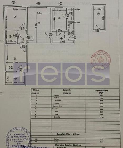 DE VANZARE 3 CAMERE DRUMUL TABEREI –  METROU RAUL DOAMNEI  CENTRALA - 8
