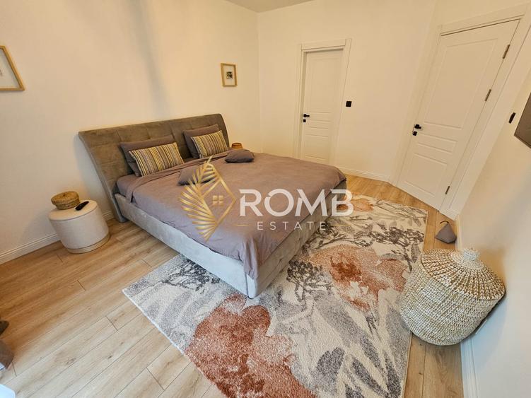 Casă tip duplex, 120 mp utili, teren 305 mp, complet mobilată, Valea Seaca