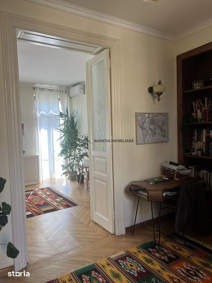 Apartament boem 128 mp | 50 m de Cișmigiu | renovat integral | parcare