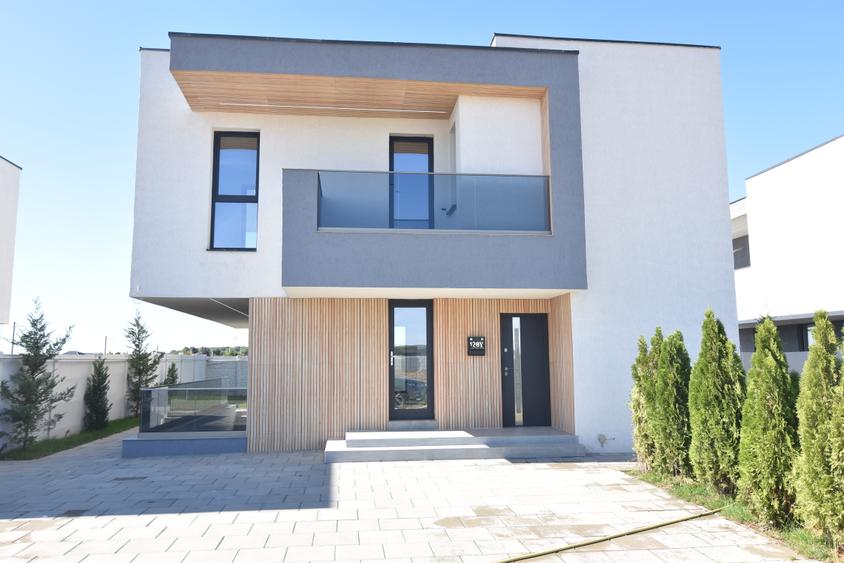 NOU: Vila 4 camere, P+1, Domnesti, Sistem fotovoltaic